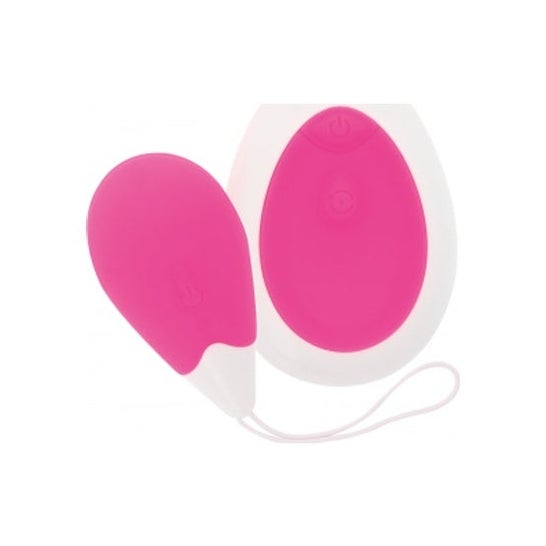 Brinquedos de Casal Intenso Jan Controle Remoto de Ovo Vibratório Pink