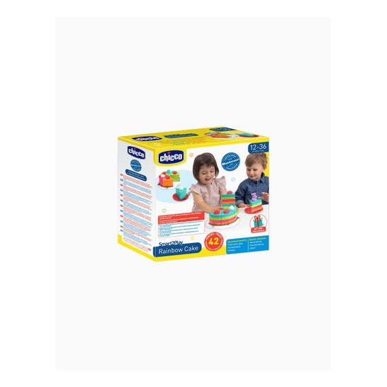 Chicco Torta Arco-Íris 2 em 1 Conjunto de Brincar 1 unid.
