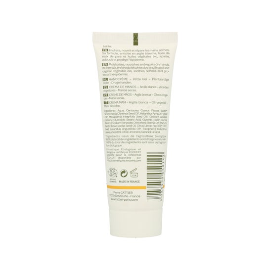 Cattier Creme para as Mãos Pele Seca 75ml