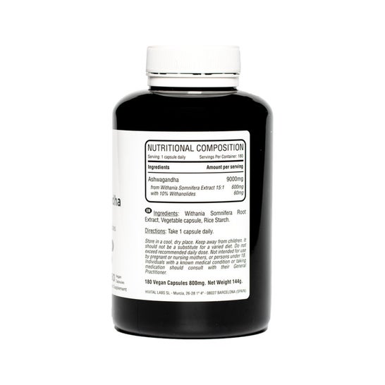 Hivital Ashwangandha 9000mg 180caps