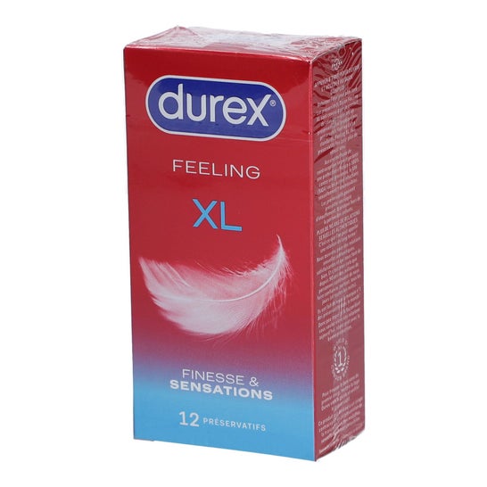 Durex Feeling XL Delicadeza & Sensações Preservativos 12 Unidades