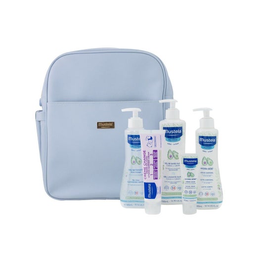 Mustela Bebê Kit Mala Maternidade Azul
