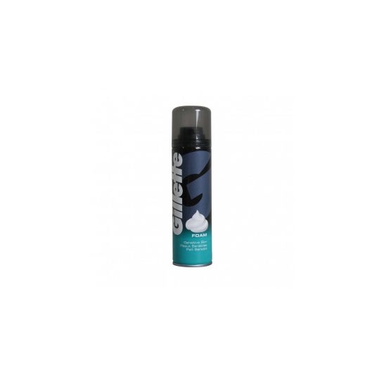 Espuma de barbear Gillette Classic pele sensível 200ml