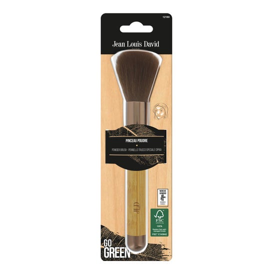 Jean Louis David Go Green 12160 Powder Brush Bamboo 1 Unidade
