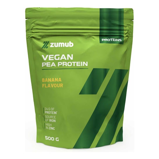 Zumub Proteína de Ervilha Vegan Banana 500g