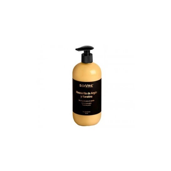 Soivre máscara capilar nutritiva óleo de argão e queratina 500ml