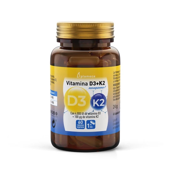 Plameca Vitamina D3+K2 60caps Plameca Vitamina D3+K2 60caps