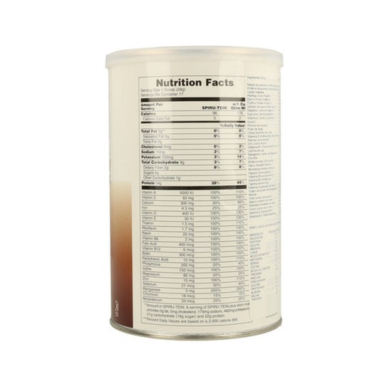 Batido de Chocolate Spiru-Tein Spiru-Tein Plus da Nature 476g