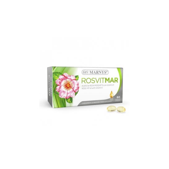 Marnys ™ Rosvitmar óleo de rosa mosqueta 60 pérolas