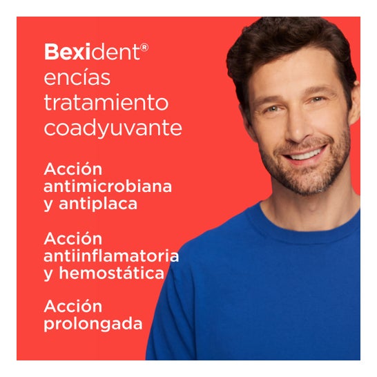 Bexident ™ chiclete 250 clorh enxaguante bucal