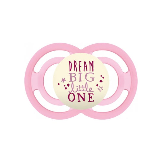 Mam Pacifier Perfect Night +6M Pink 1pc