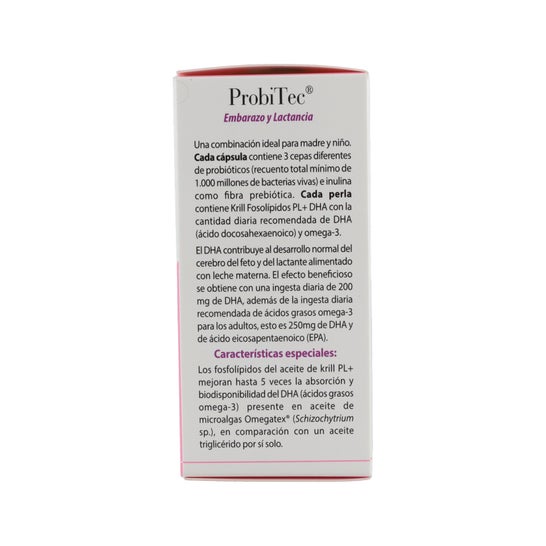 100% Natural Probitec Gravidez &amp; Lactação 30 cápsulas
