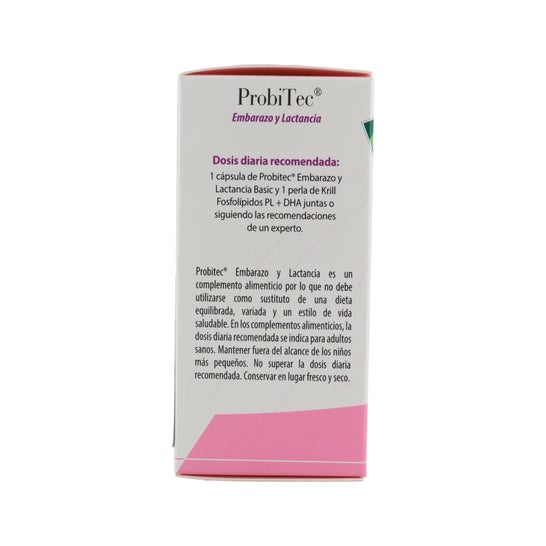 100% Natural Probitec Gravidez &amp; Lactação 30 cápsulas