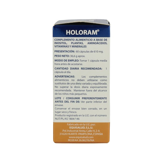 Holoram Dormisol 60cáps