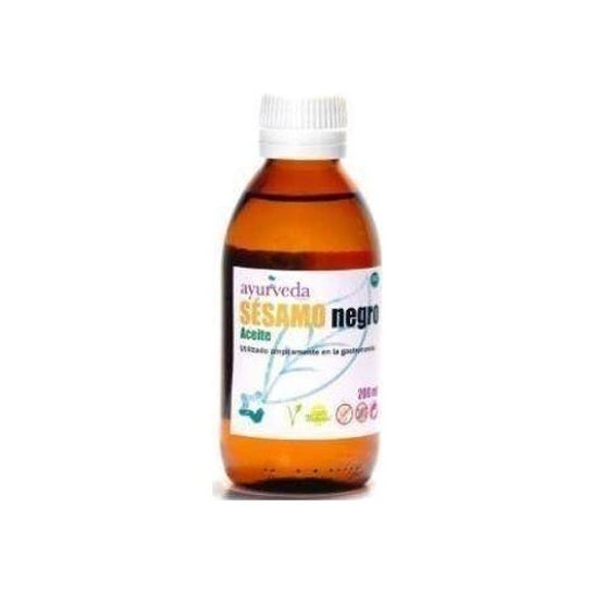 Ayurveda Autêntico Óleo de Gergelim Preto 500ml