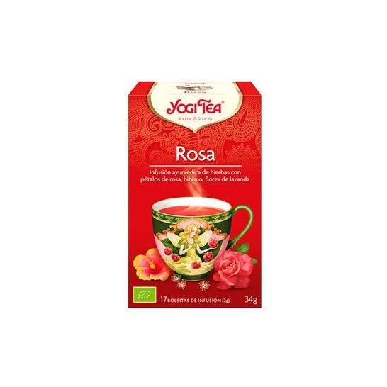 Yogi Tea Rosa 17 saquetas