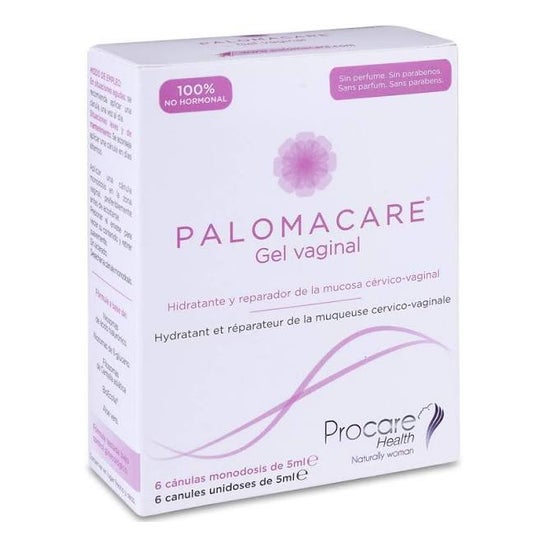 Palomacare Gel Hidratante e Reparador Vaginal 6 pcs x 5ml