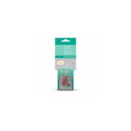 Toucador adesivo de calcanhar Farmalastic 5uds