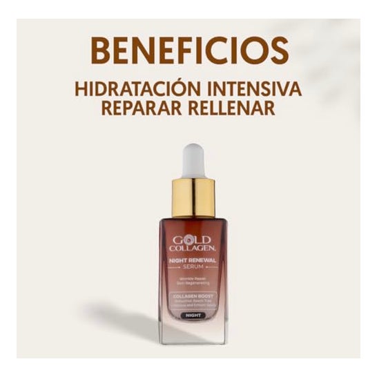Gold Collagen Night Renewal Serum 30ml Gold Collagen Night Renewal Serum 30ml