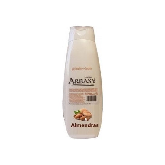Gel de Banho Arbasy Amêndoa Leite 750ml