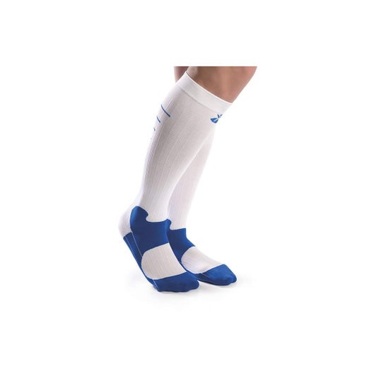 Orliman Sport Calcetín 15-20Mmhg Ov02D501 Blanco Talla 1 1 Par