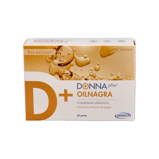 DonnaPlus + óleo de prímula 60 pérolas