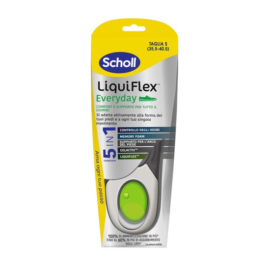 Scholl Liquiflex Everyday Talla S 1 Par