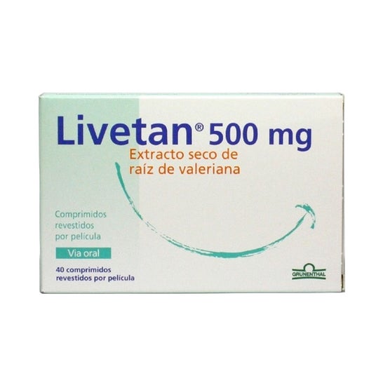 Livetan Valeriana Raíz 500mg 40comp