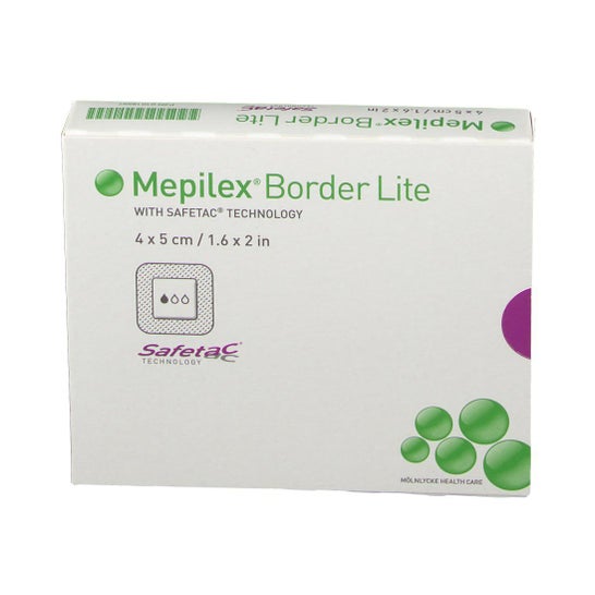 Mepilex Lite Apostila Est 4X5Cm 10U