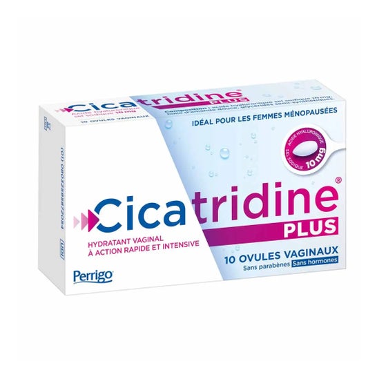 Cicatridine Plus Óvulos Vaginais 10 Unidades