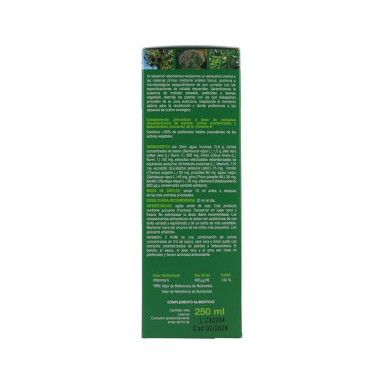 Herbetom 2 Pulm Respir 250ml