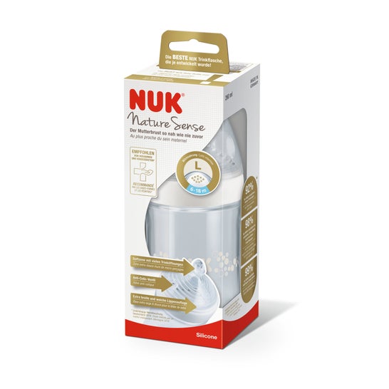 Nuk Biberon Pp Silicona Nuk Nature Sense 2l 260 Ml