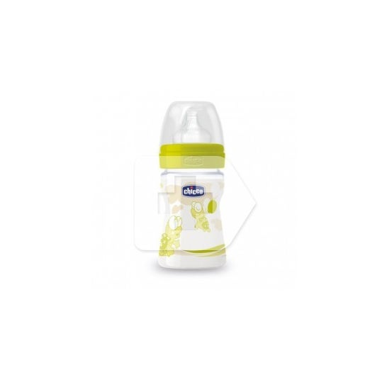 Bico de mamadeira chicco ™ silicone Boca larga tamanho normal de fluxo 1 150ml