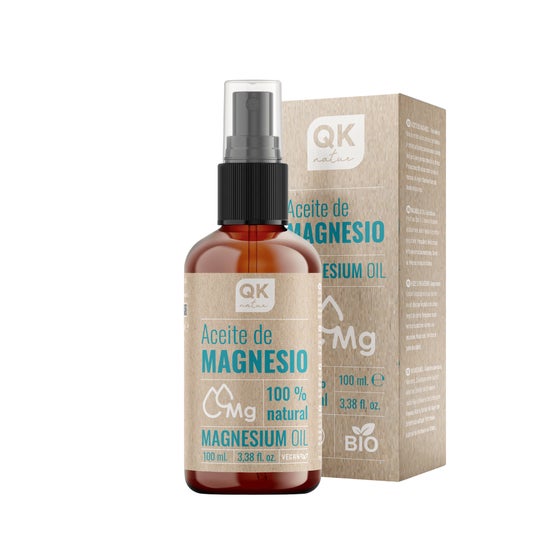 QKnatur Óleo de Magnésio Spray 100% Natural 100ml