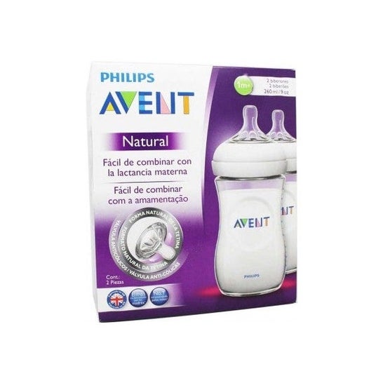 Avent Pack Biberão Natural 2x260ml