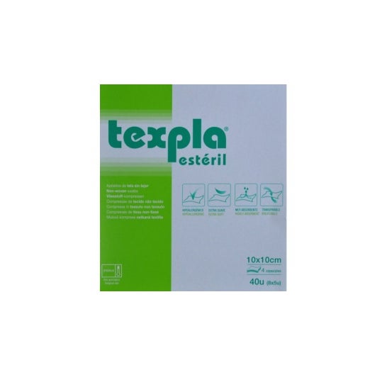 Texpla estéril curativo 10x10cm 5uds