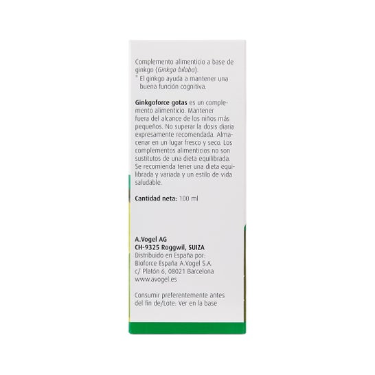 A.Vogel Ginkgoforce cai 100ml