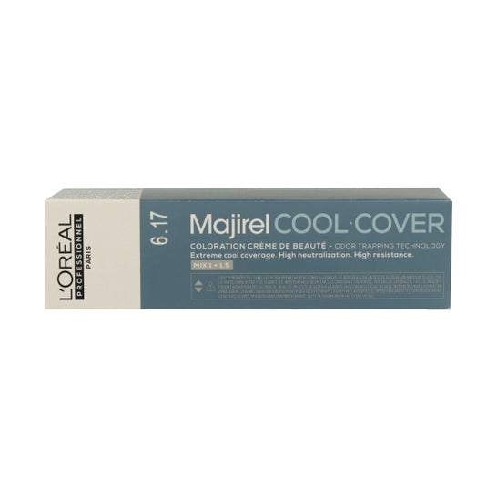 L'Oréal Majirel Cool Cover 6.17 Loiro Escuro Cinza Iridiscente 60 ml