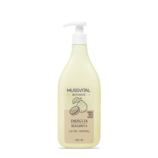 Mussvital Botanics Loção Corporal Bergamota 400 ml