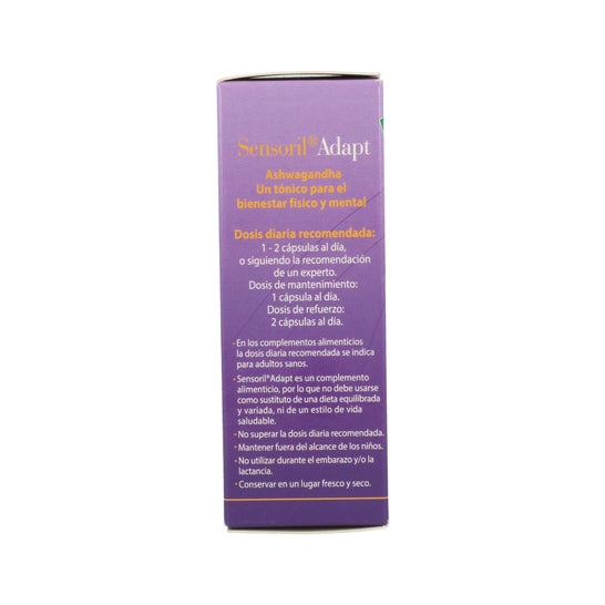 100% Natural Sensoril Adapt Tonic 60 Pérolas