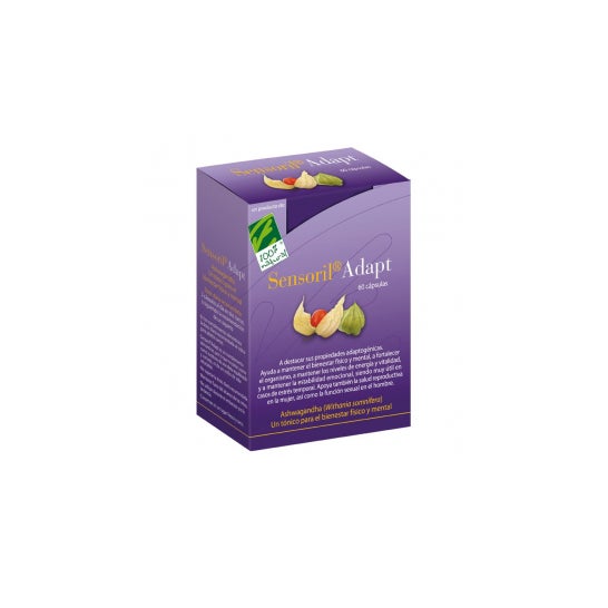 100% Natural Sensoril Adapt Tonic 60 Pérolas