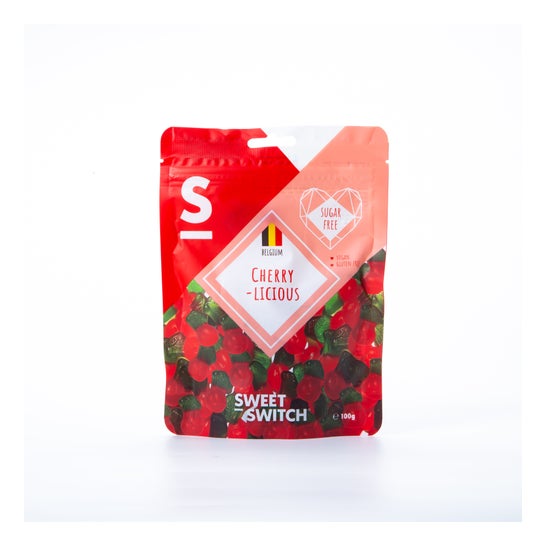 Sweet Switch Rebuçados Sem Açúcar Cherry Licious 100 g