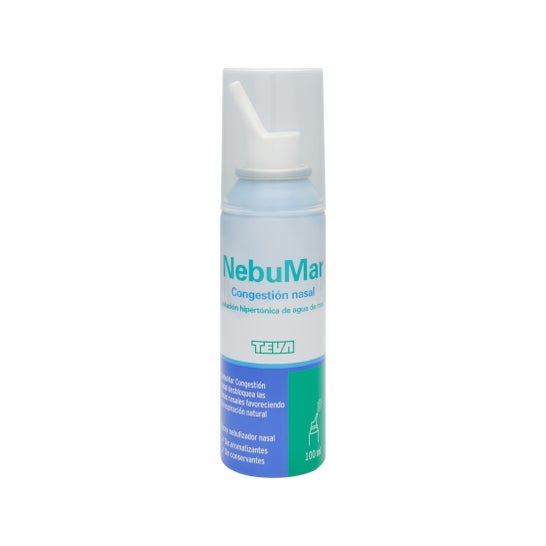 Solução salina congestionada nasal Nebume 100ml