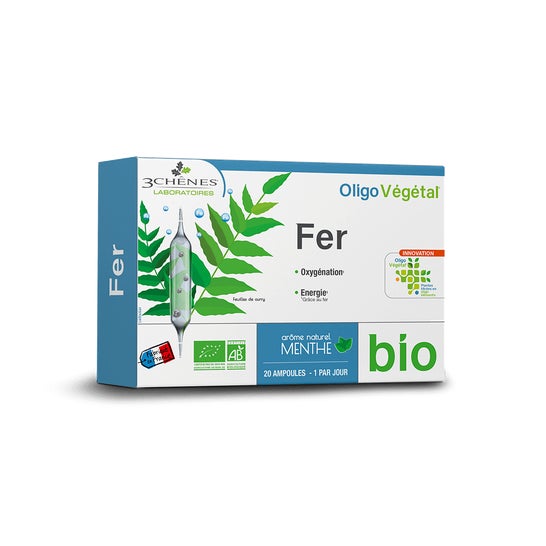 Les 3 Chenes Oligovegetal Fer 20 Ampollas
