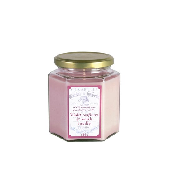 Cerabella Vela Artesanal Violet Confiture & Musk 300g