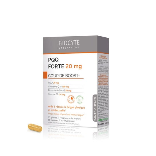 Biocyte Pqq Forte 20mg Impulso Extra 10caps