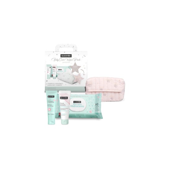 Suavinex Baby Care Wipes Pouch Pack Pink