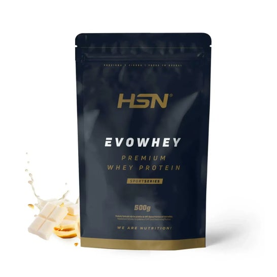 HSN Evowhey Protein Chocolate Blanco y Cacahuete 500g