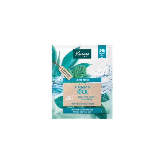 Máscara Facial Kneipp Sheet Hydro Kick Face Mask 1 Unidade
