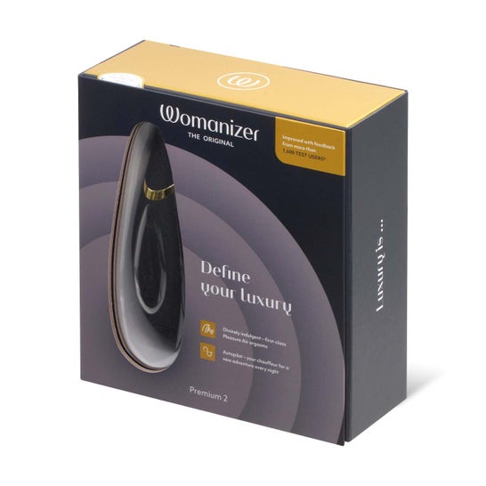 Womanizer Premium 2 Estimulador de Clítoris Negro 1ud